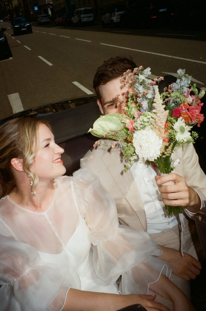 Analog Wedding Photographer