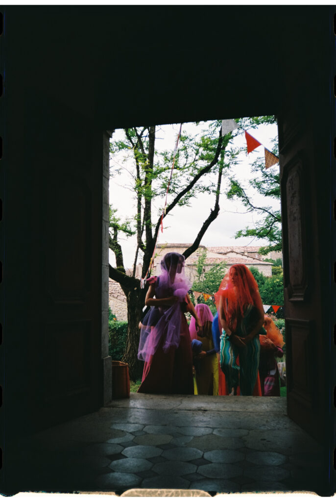 Bridesmaids in Church on Film